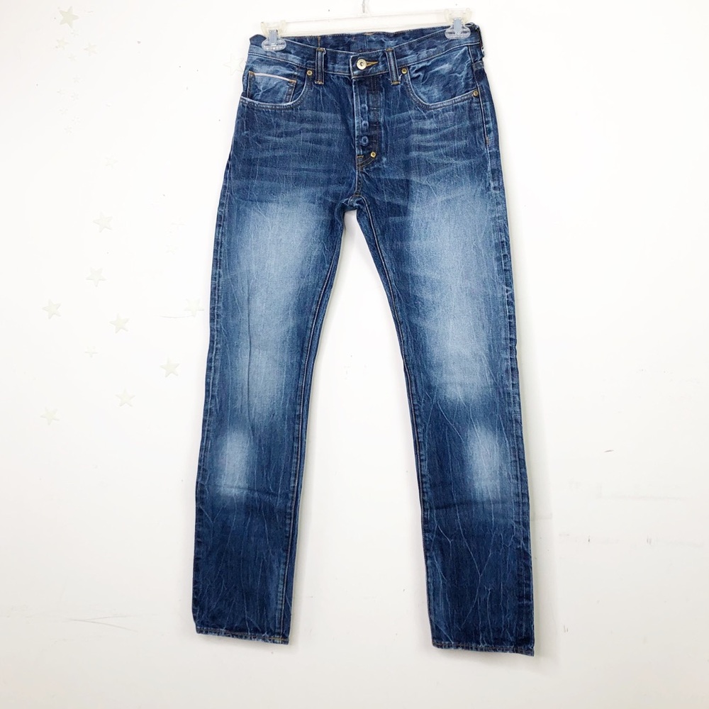 PRPS Butterfly lightly distressed jeans